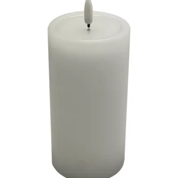 Kotikulta Koristevalot-LED-pöytäkynttilä 15 Cm Valkoinen