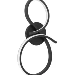 Eglo Sisävalaisimet-LED-seinävalaisin Serpins Musta/valkoinen