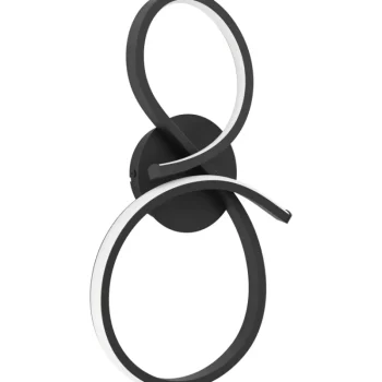 Eglo Sisävalaisimet-LED-seinävalaisin Serpins Musta/valkoinen