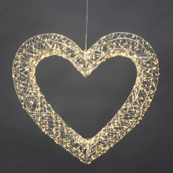 Kotikulta Koristevalot-LED-sydän 45 Cm