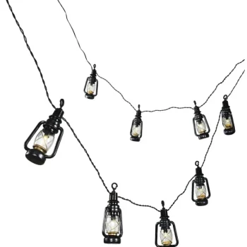 Airam Koristevalot-LED-tallilyhty 10 Antiikin Musta 15 Cm