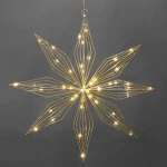 Kotikulta Koristevalot-LED-tähti Kulta