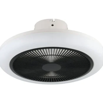 Eglo Sisävalaisimet-LED-tuuletinvalaisin Kostrena Valkoinen/musta 3 X 8,5 W, IP20