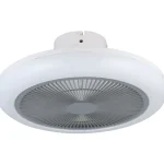 Eglo Sisävalaisimet-LED-tuuletinvalaisin Kostrena Valkoinen/harmaa 3 X 8,5 W, IP20