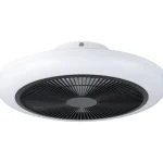 Eglo Sisävalaisimet-LED-tuuletinvalaisin Sayulita, Valkoinen/harmaa