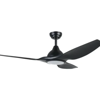 Eglo Sisävalaisimet-LED-tuuletinvalaisin Tunitas Musta 16 W, IP20