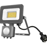 Led Energie Ulkovalaisimet-LED-valonheitin 20W PIR 4000K 2000lm IP43 Harmaa