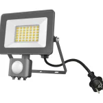 Led Energie Ulkovalaisimet-LED-valonheitin 30W PIR 4000K 3000lm IP44 Harmaa