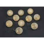 Kotikulta Koristevalot-LED-valosarja 10 Osaa Lankapallo