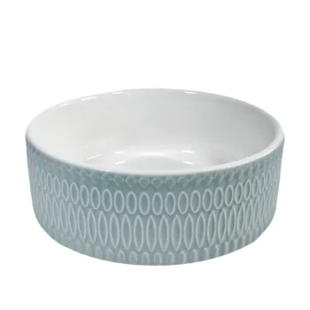 Jalo Koiratarvikkeet^Lemmikin Ruokakuppi 350 Ml Keraaminen Harmaa