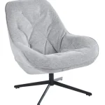 Tenstar Huonekalut-Lepotuoli Bella Vaaleanharmaa