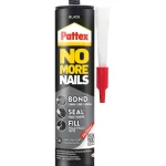 Pattex Liimat, Massat Ja Tasoitteet-Liimatiivistemassa NoMoreNails Bond-Seal-Fill Black 280ml