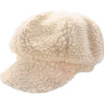 Miny Naisten Asusteet-Lippalakki Teddy Luonnonvalkoinen