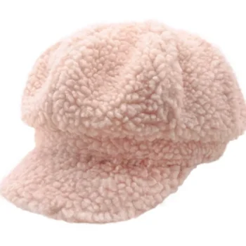 Miny Naisten Asusteet-Lippalakki Teddy Vaaleanpunainen