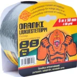 Finbullet Teipit-Liukuesteteippi Oranki 50 Mm X 5 M, Musta