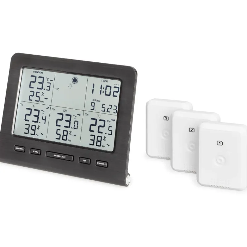 lmp-ja-kosteusmittari-suomen-WDuTljih-0.webp Suomen Lämpömittari Kodin Mittarit-Lämpö- Ja Kosteusmittari 7450, Kolme Lähetintä