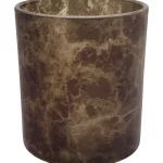 Kotikulta Kynttilänjalat Ja Kynttilät-Lämpökynttilälasi 7 X 8 Cm Sumu Ruskea