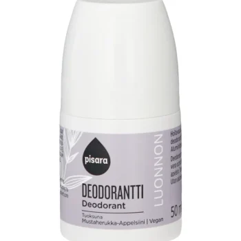 Pisara Luonnonkosmetiikka-Luonnon Deodorantti 50 Ml Mustaherukka-appelsiini
