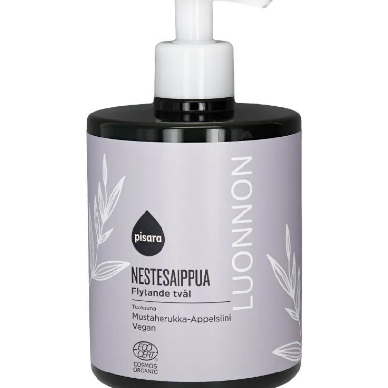 luonnon-nestesaippua-pisara-50-mwvRkgFJ-0.webp Pisara Luonnonkosmetiikka-Luonnon Nestesaippua 500 Ml Mustaherukka-appelsiini