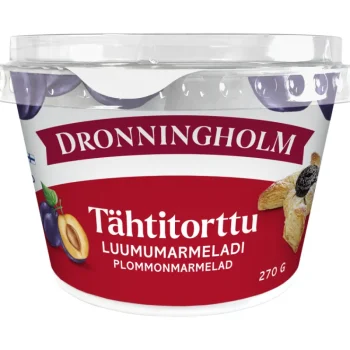 Dronningholm Hillot, Marmeladit Ja Kiisselit^Luumumarmeladi 270 G Tähtitorttu