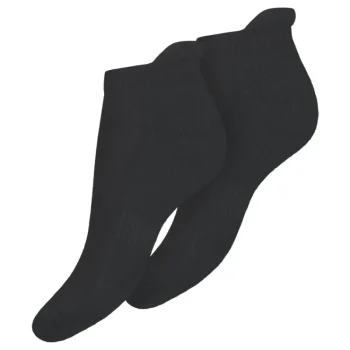 Catmandoo Miesten Sukat-Lyhytvartiset Aikuisten Urheilusukat Coolmax 2 Pr/pkt Musta