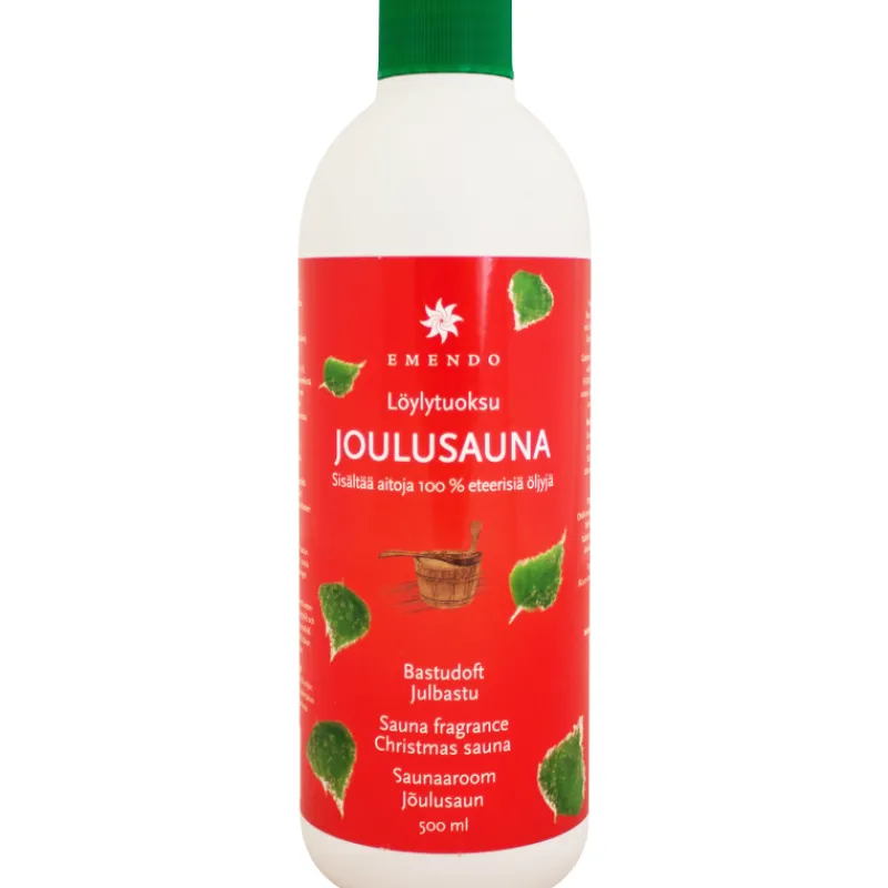 lylytuoksu-emendo-500-ml-joulu-LMGsIXQc-0.webp Emendo Saunatarvikkeet Ja -aineet-Löylytuoksu 500 Ml Joulusauna
