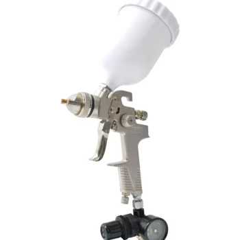 Finbullet Paineilmatyökalut Ja -tarvikkeet-Maalauspistooli 600 Cc + Säädin 1.3/1.4/1.7/2.0 Mm 160-220 Mm