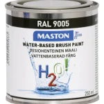 Maston Maalit-Maali 250 Ml H2O Colormix Syvänmusta