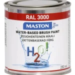 Maston Maalit-Maali 250 Ml H2O Colormix Tulenpunainen