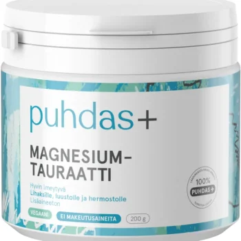 Puhdas+ Terveysravinteet Ja -valmisteet^Magnesiumtauraatti 200 G