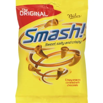 Nidar Karkit^Maissisnacks 100 G Smash! Maitosuklaa
