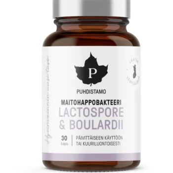 Puhdistamo Terveysravinteet Ja -valmisteet^Maitohappobakteeri + Boulardii 30 Kpl