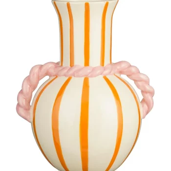 Mica Decorations Maljakot Ja Koriste-esineet-Maljakko 18 X 14 X 22 Cm Oranssi