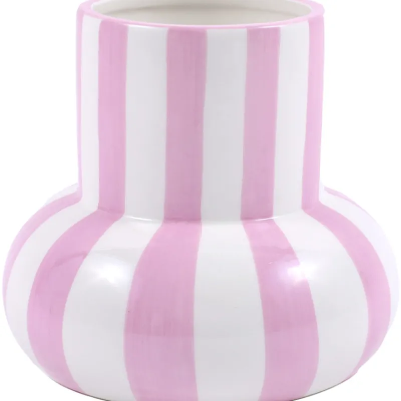 maljakko-miny-vaaleanpunainen-rAfrjsXu-0.webp Miny Maljakot Ja Koriste-esineet-Maljakko Vaaleanpunainen, Valkoinen Raita