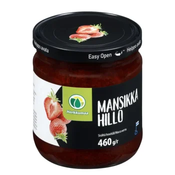 Herkkumaa Hillot, Marmeladit Ja Kiisselit^Mansikkahillo 460 G