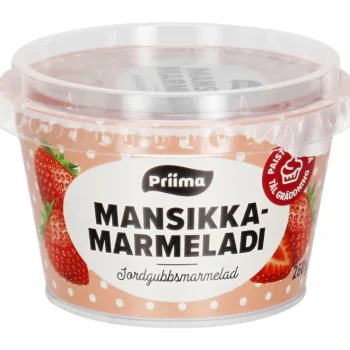 Priima Hillot, Marmeladit Ja Kiisselit^Mansikkamarmeladi 260 G