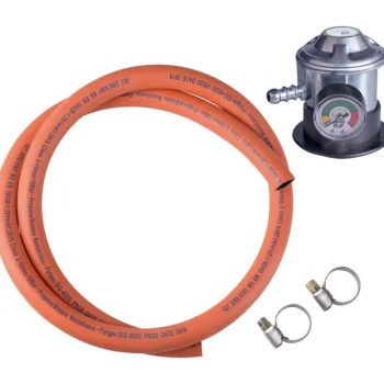 Lucifer Grillit-Matalapainesäädinsetti, Sis. Mittarin Ja Letkun