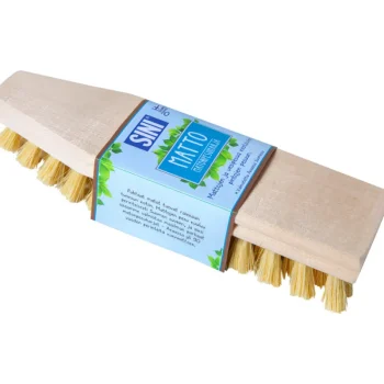 Sini Siivousvälineet^Matonpesuharja Puinen