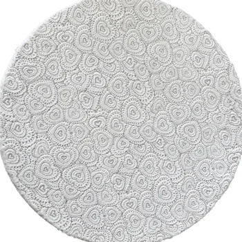 Kotikulta Matot-Matto 120 Cm Hertta Valkoinen