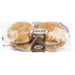 Jaus Leivät^Megaburger Hampurilaissämpylä 4 Kpl 300 G