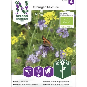 Nelson Garden Basic Kasvien Ja Nurmikonsiemenet-Mehiläiskukkiaseos Siemen Organic