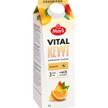 Marli Mehut, Mehutiivisteet Ja Glögit^Mehujuoma 1 L Vital Kevyt Appelsiini-mango