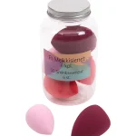 Meikkaustarvikkeet-Meikkisienet Purkissa 6 Kpl