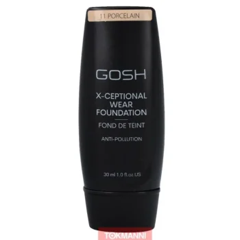 Gosh Kasvomeikit^Meikkivoide, 30 Ml X-Ceptional Wear Long Lasting 11 Porcelain