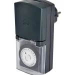 Energy+ Sähkömittarit Ja Kytkimet-Mekaaninen 24h Ajastin IP44 Ulkokäyttöön