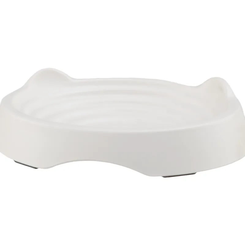 melamiinikuppi-real-cat-miuku-quxuTzKo-0.webp Real Cat Kissatarvikkeet^Melamiinikuppi Miuku Ovaali Valkea