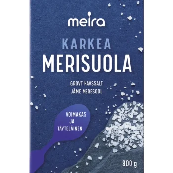Meira Mausteet Ja Liemivalmisteet^Merisuola 800 G, Karkea