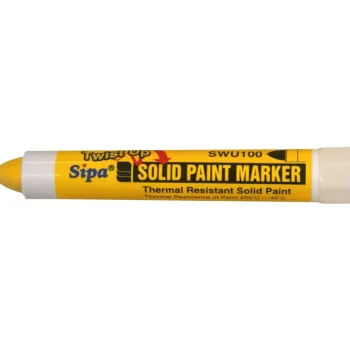Sipa Käsityökalut-Merkintäkynä Twist Up Solid Marker Keltainen