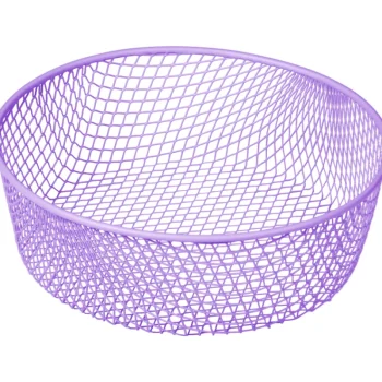 Kotikulta Maljakot Ja Koriste-esineet-Metallikori 20 X 6,5 Cm Reimar Lila