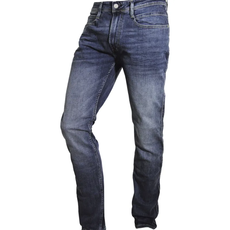 miesten-farkut-grant-jeans-521-KFaEOjBe-0.webp Grant Jeans Miesten Housut-Miesten Farkut 521-37 Tapered Fit, Lahje 32 Sininen